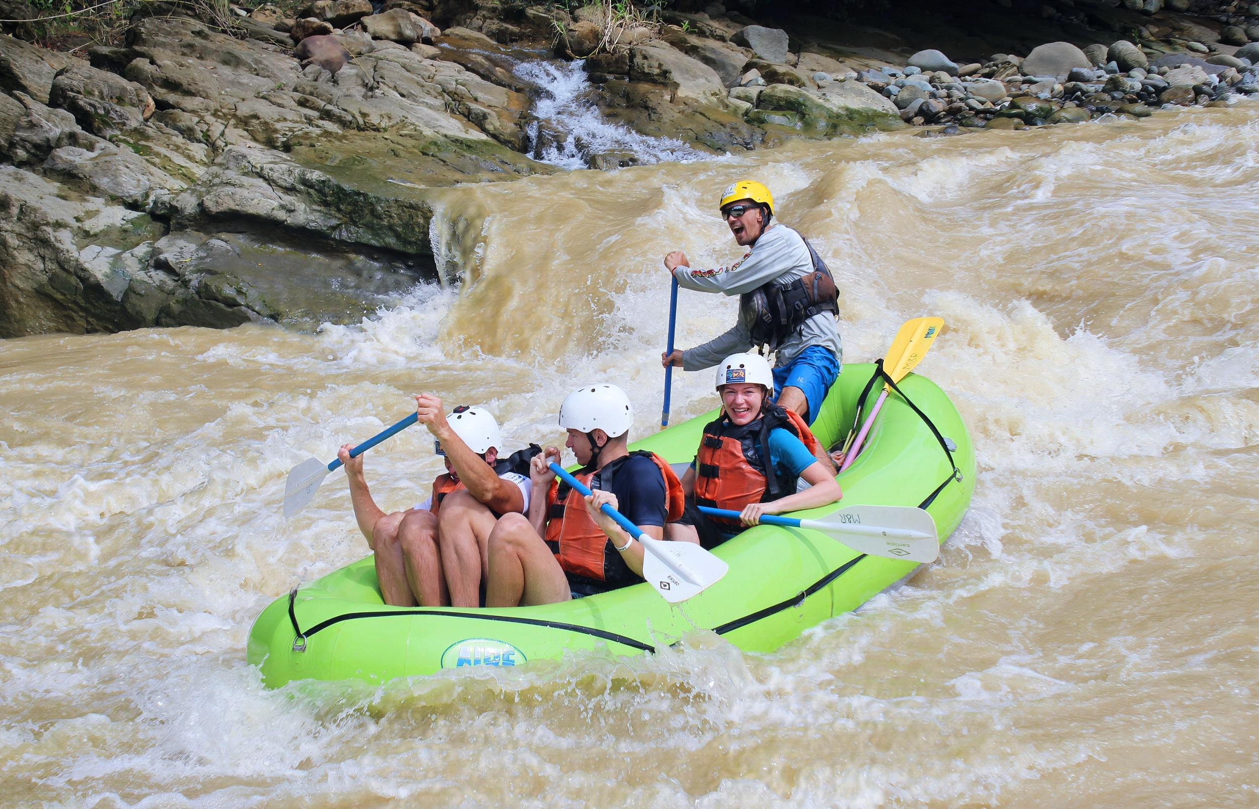 Whitewater Rafting - Naranjo River Upper Section "El Chorro" (Jan - Apr)